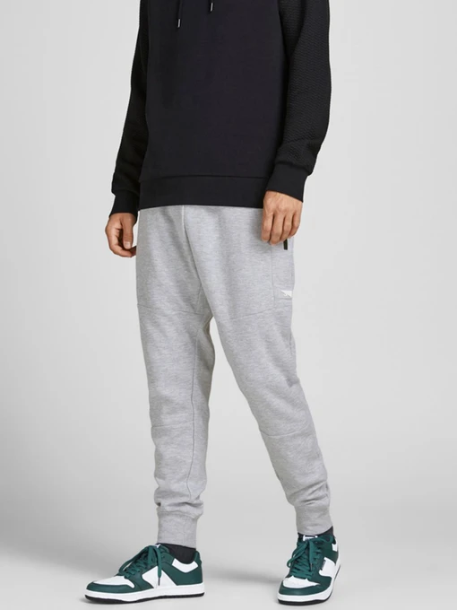 Брюки JACK & JONES модель 12184970_Light Grey Melange Фото