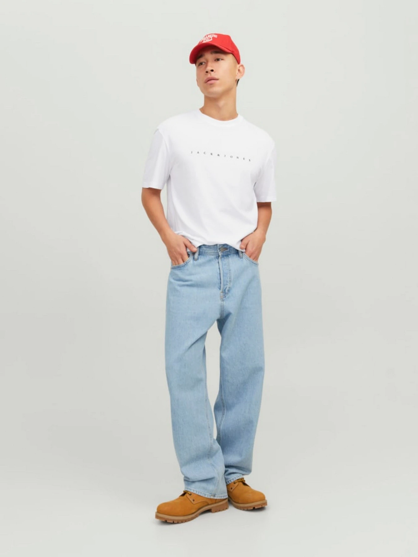 Футболки і поло JACK & JONES STAR JJ TEE модель 12234746_White Фото