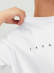 Футболки і поло JACK & JONES STAR JJ TEE модель 12234746_White Фото