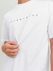 Футболки і поло JACK & JONES STAR JJ TEE модель 12234746_White Фото
