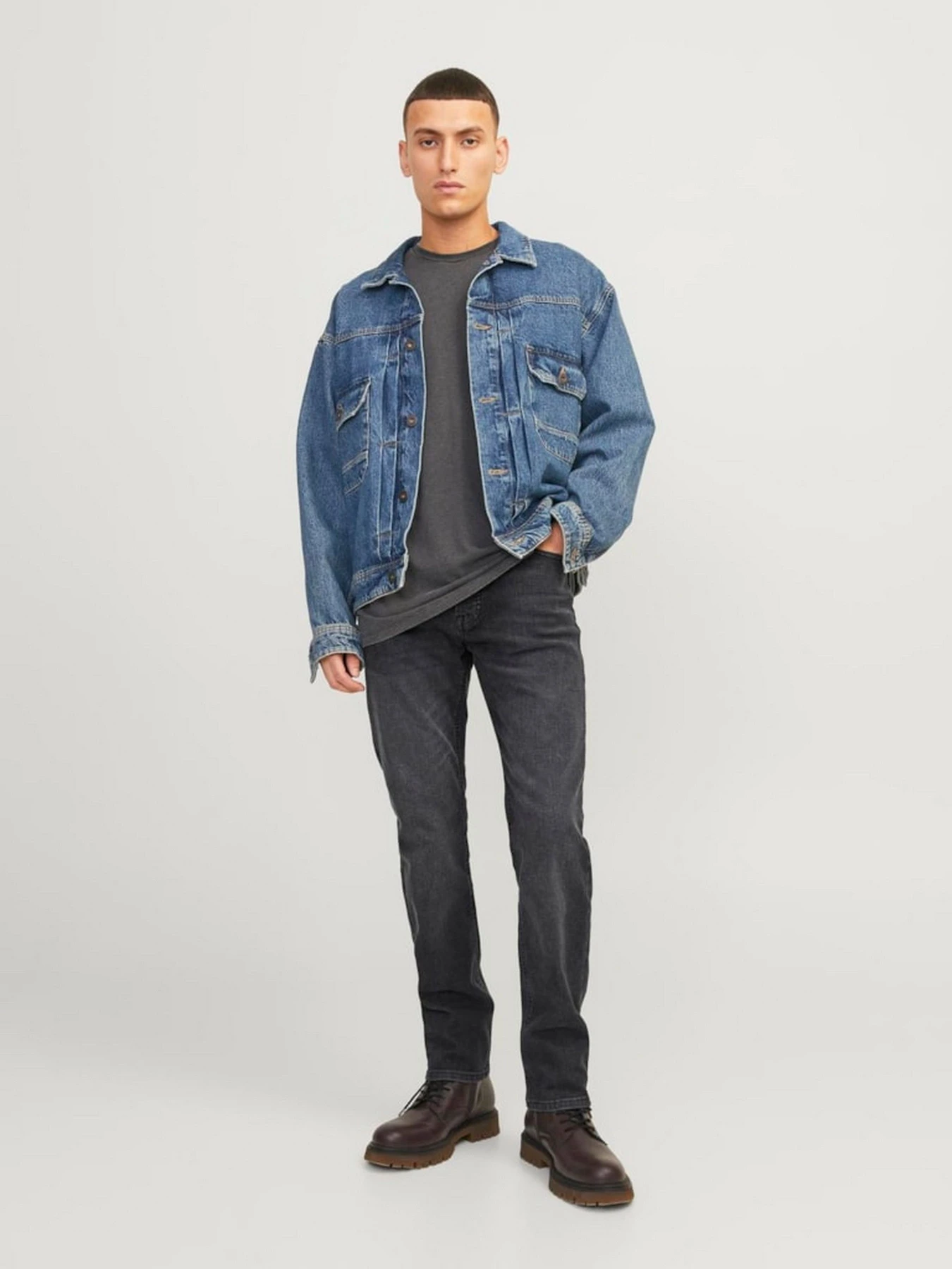 Джинси JACK & JONES модель 12246915_Black Denim Фото