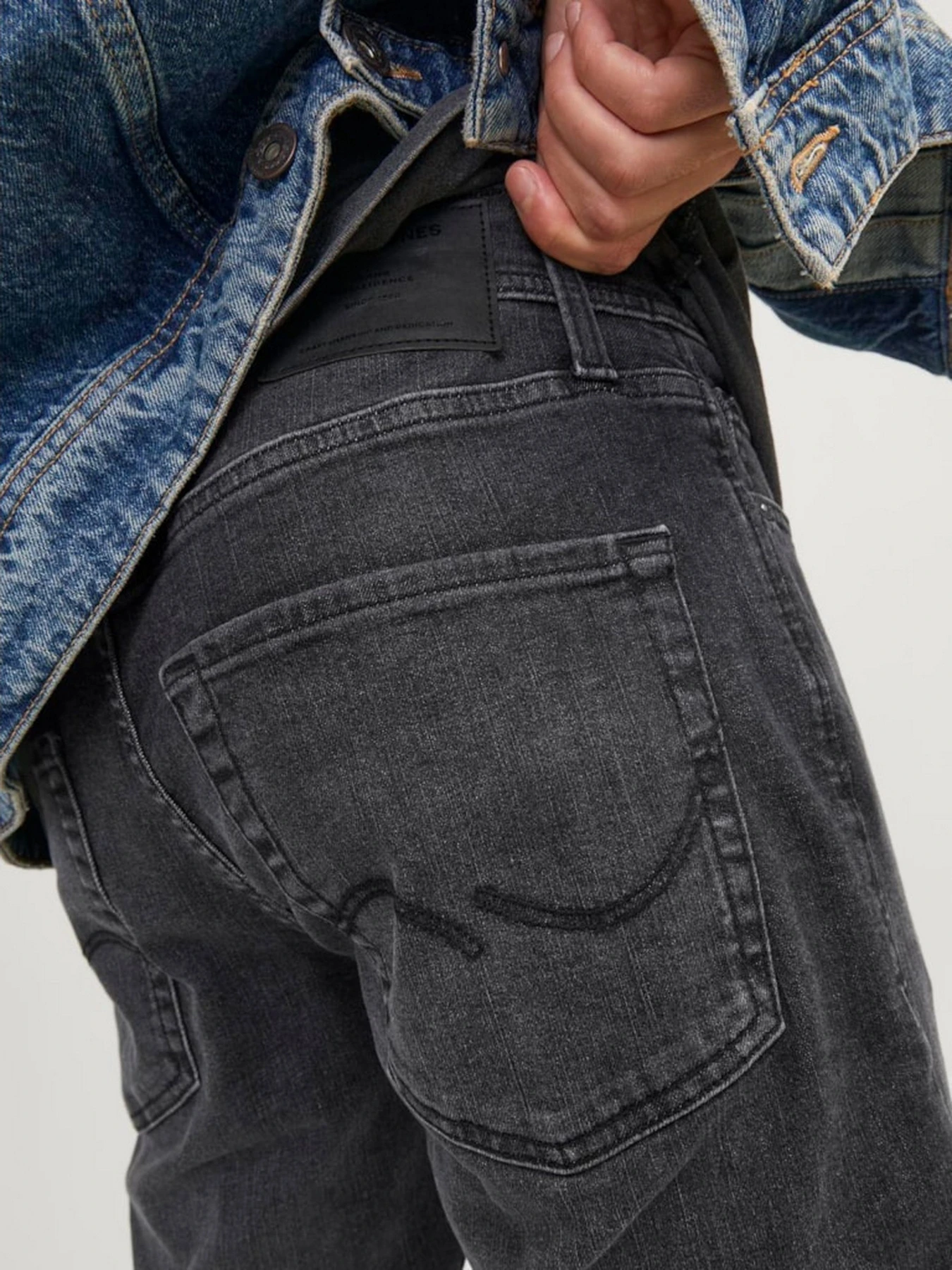 Джинси JACK & JONES модель 12246915_Black Denim Фото