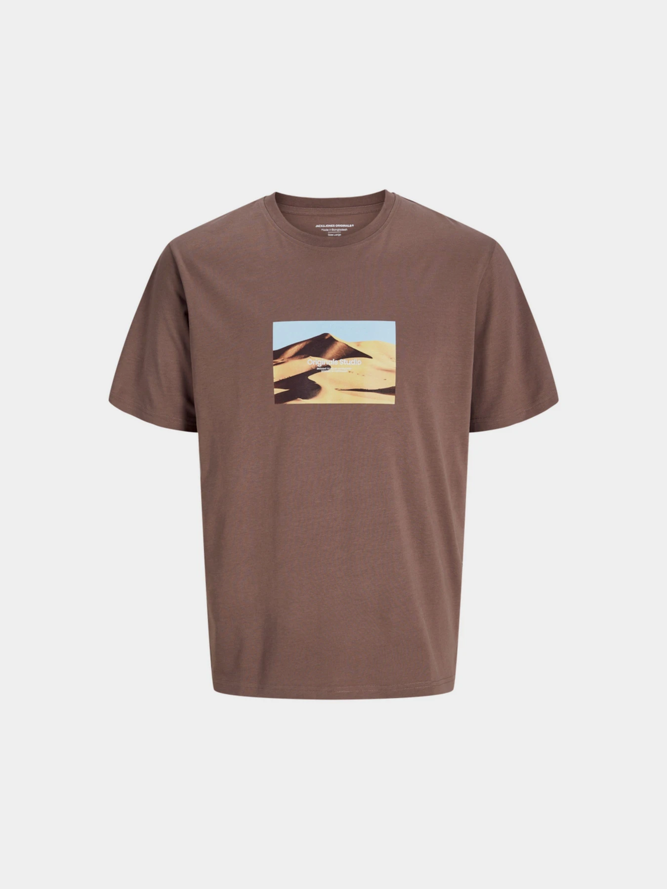 Футболки і поло JACK & JONES модель 12250421_Deep Taupe SS25 Футболки і поло JACK & JONES модель 12250421_Deep Taupe SS25 Фото
