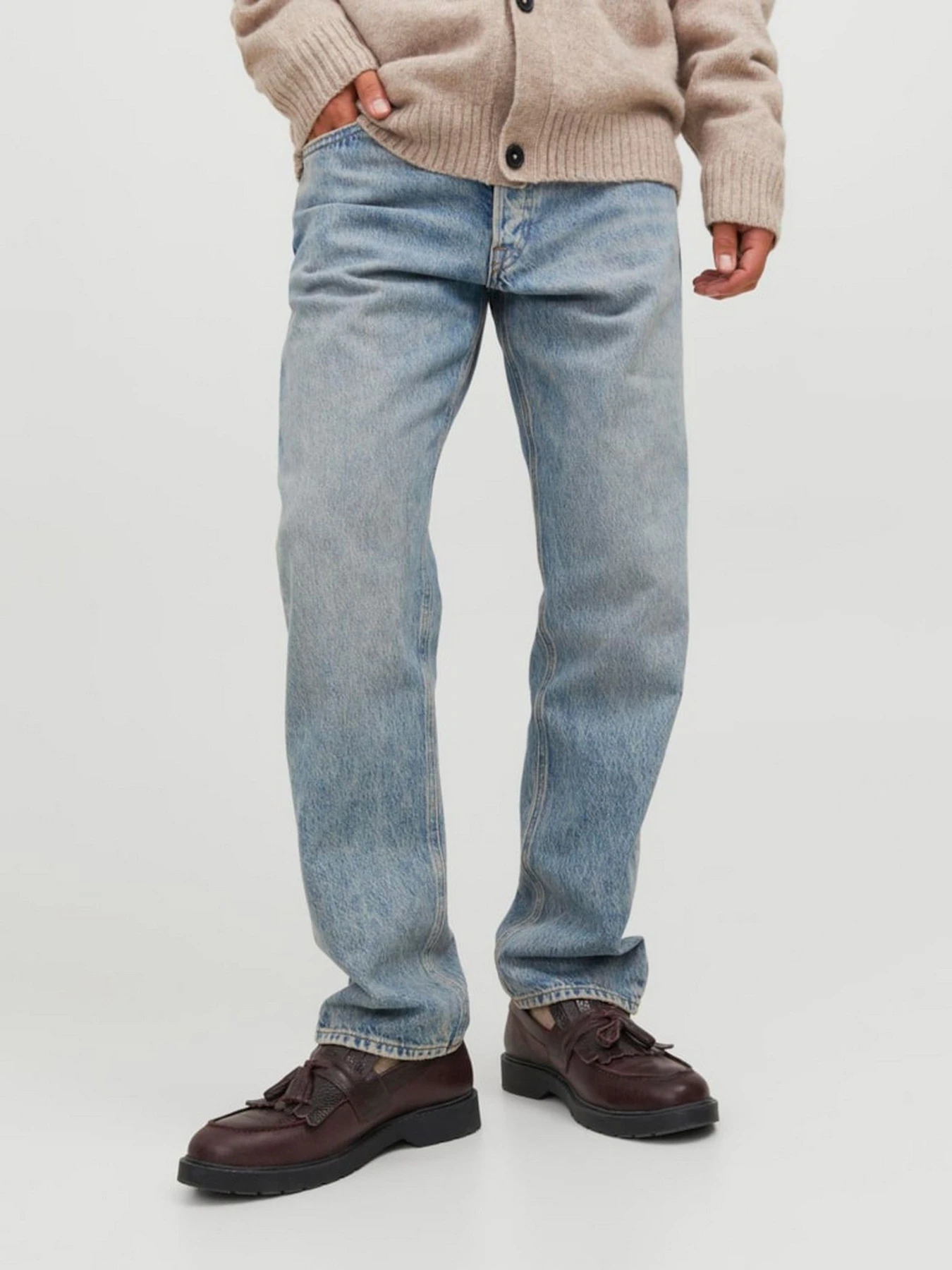 Джинсы JACK & JONES модель 12250742_Blue Denim Джинсы JACK & JONES модель 12250742_Blue Denim Фото