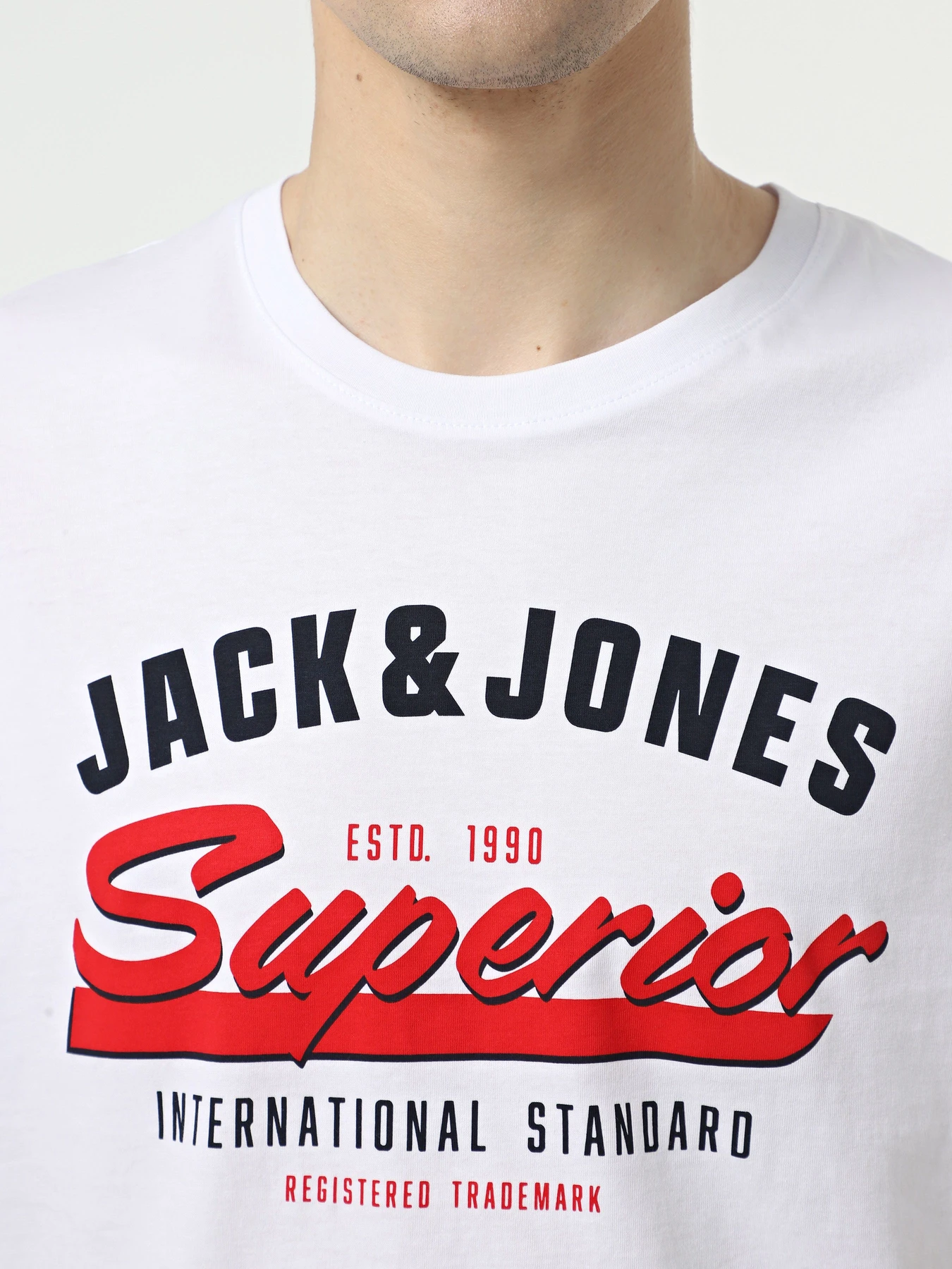 Футболки і поло JACK & JONES модель 12268267_White Футболки і поло JACK & JONES модель 12268267_White Фото