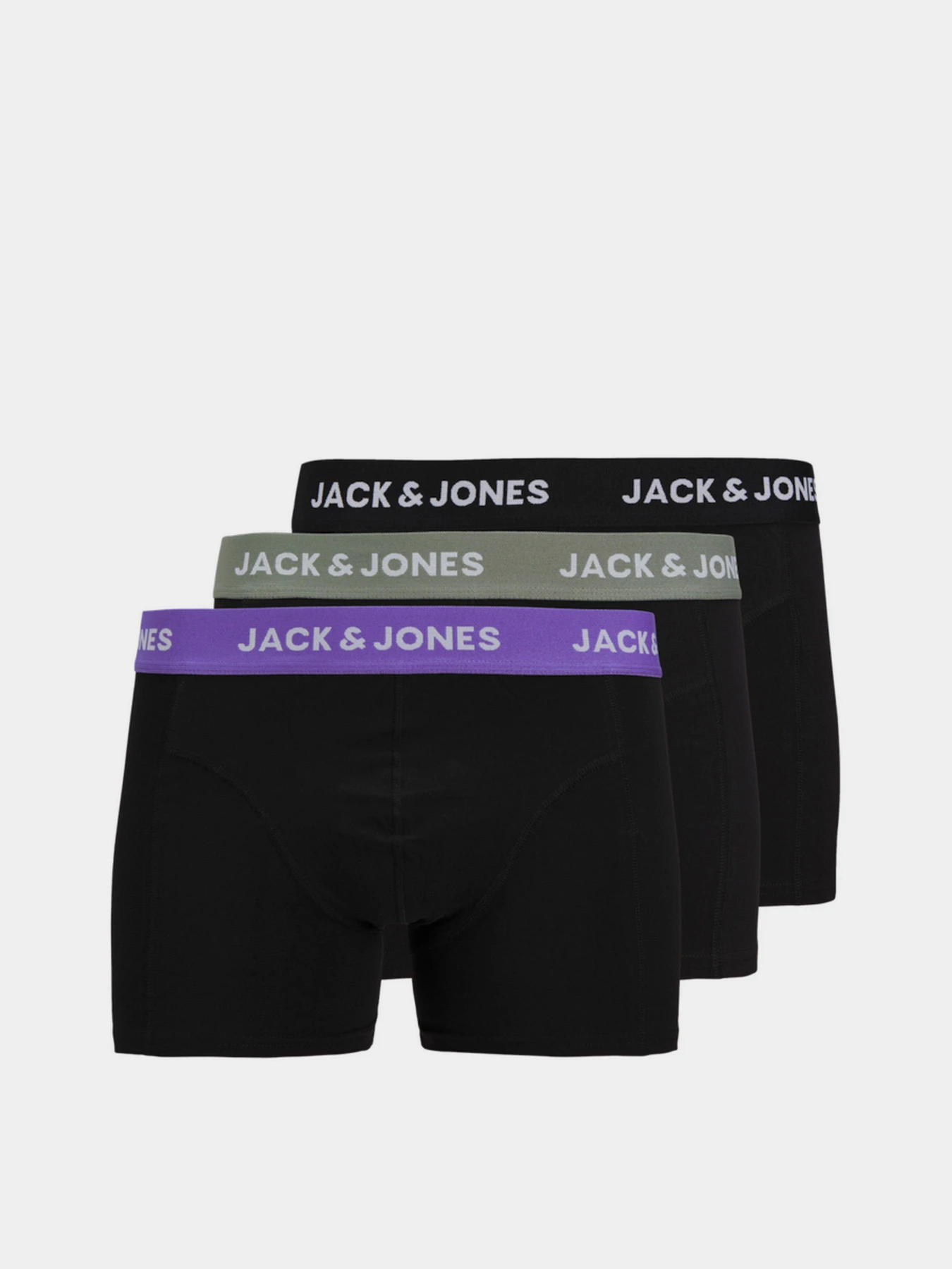 Нижнее белье JACK & JONES модель 12268482_Black Black - Black Нижнее белье JACK & JONES модель 12268482_Black Black - Black Фото