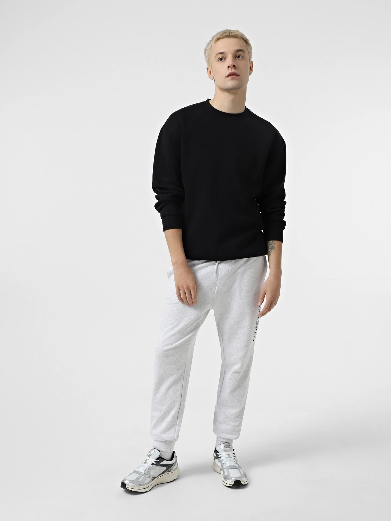 Брюки JACK & JONES модель 12268768_White Melange Брюки JACK & JONES модель 12268768_White Melange Фото
