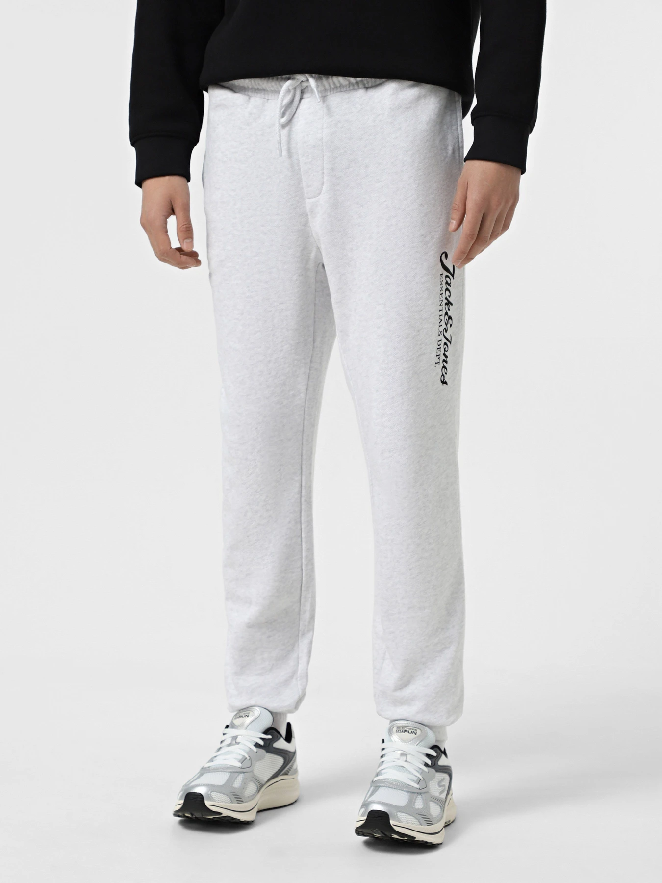 Брюки JACK & JONES модель 12268768_White Melange Брюки JACK & JONES модель 12268768_White Melange Фото