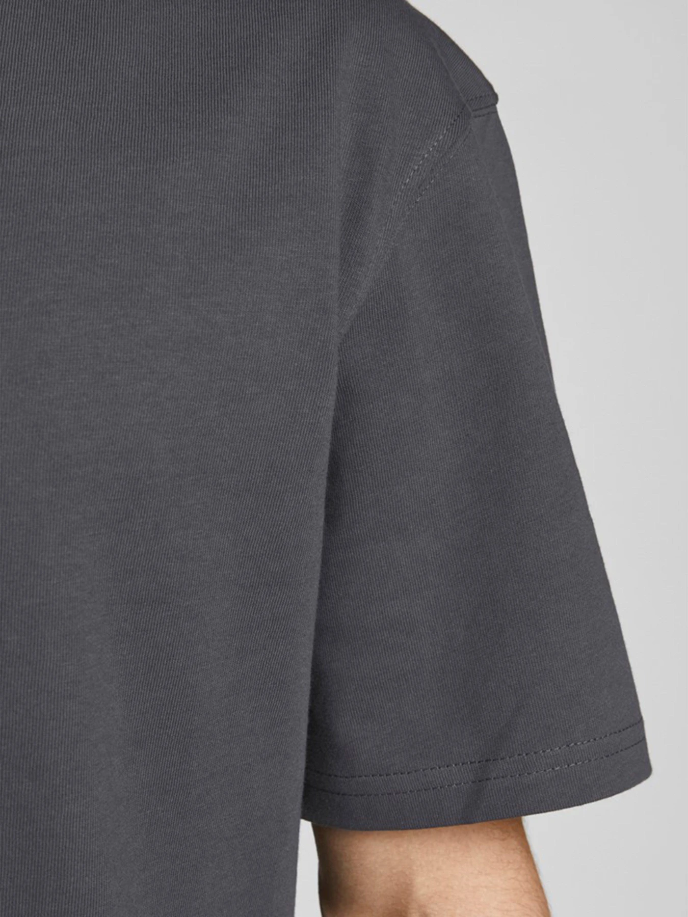 Футболки и поло JACK & JONES модель 12190467_Asphalt Футболки и поло JACK & JONES модель 12190467_Asphalt Фото