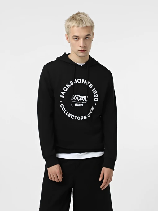 Худи и свитшоты JACK & JONES модель 12269353_Black Фото