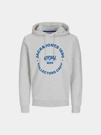 Худи и свитшоты JACK & JONES модель 12269353_White Melange Фото