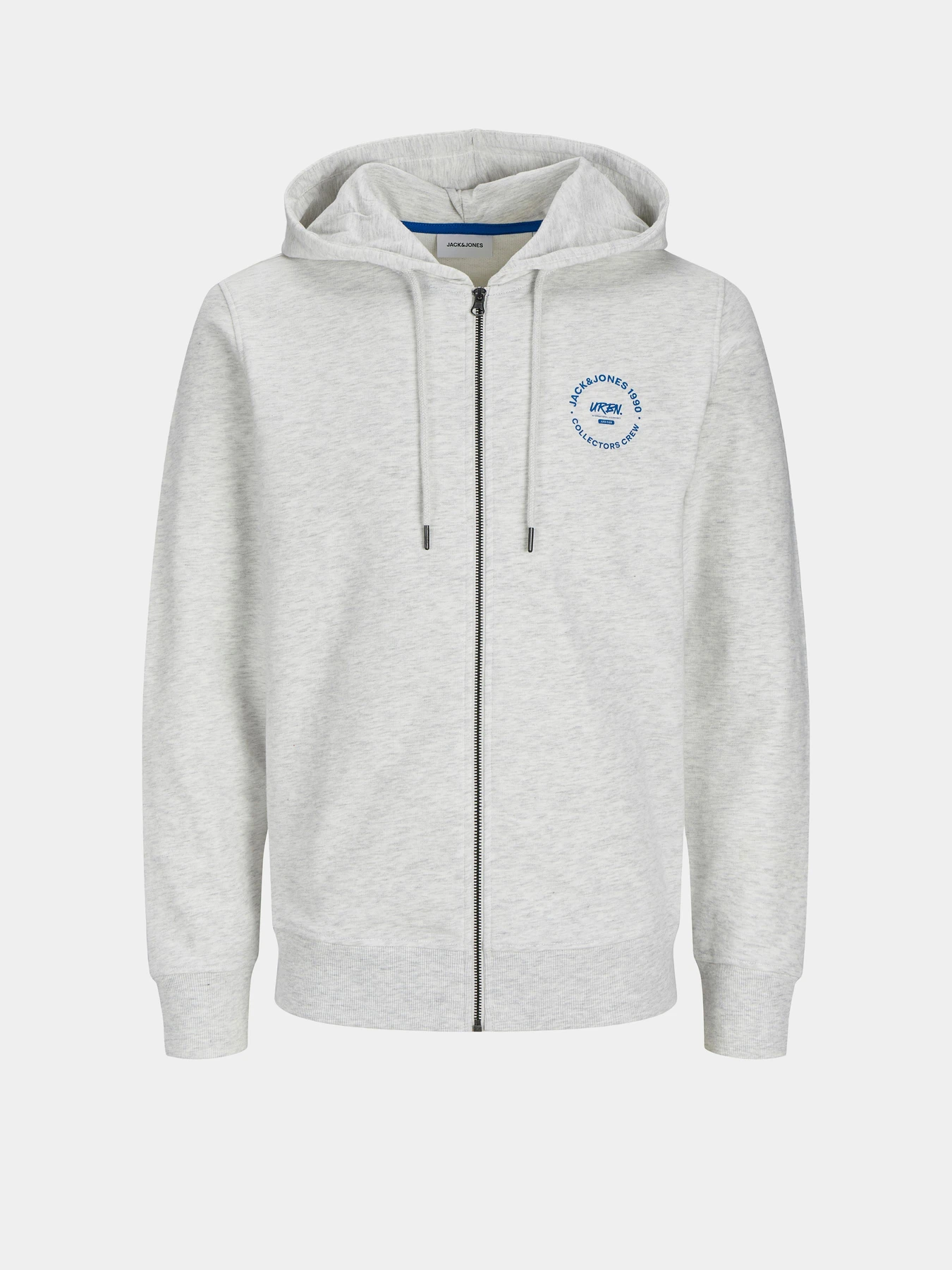 Худи и свитшоты JACK & JONES модель 12269366_White Melange Худи и свитшоты JACK & JONES модель 12269366_White Melange Фото