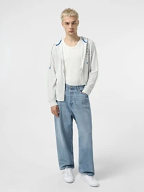 Худи и свитшоты JACK & JONES модель 12269366_White Melange Фото