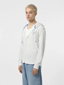 Худи и свитшоты JACK & JONES модель 12269366_White Melange Фото