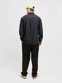 Рубашки JACK & JONES CREEK SHIRT модель 12270005_Black Denim Фото
