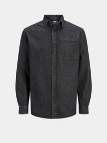 Рубашки JACK & JONES CREEK SHIRT модель 12270005_Black Denim Фото