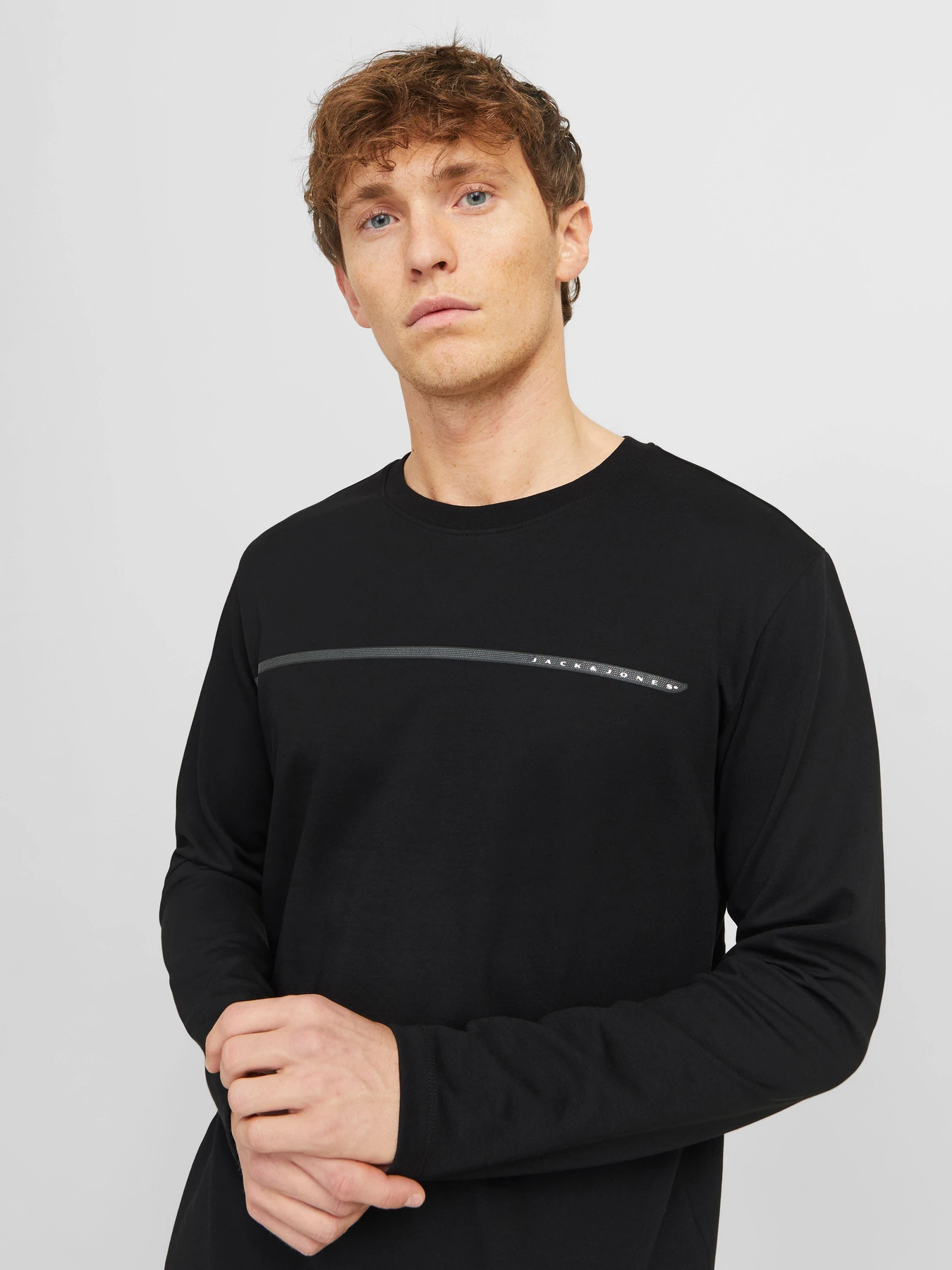 Худи и свитшоты JACK & JONES модель 12273134_Black Худи и свитшоты JACK & JONES модель 12273134_Black Фото