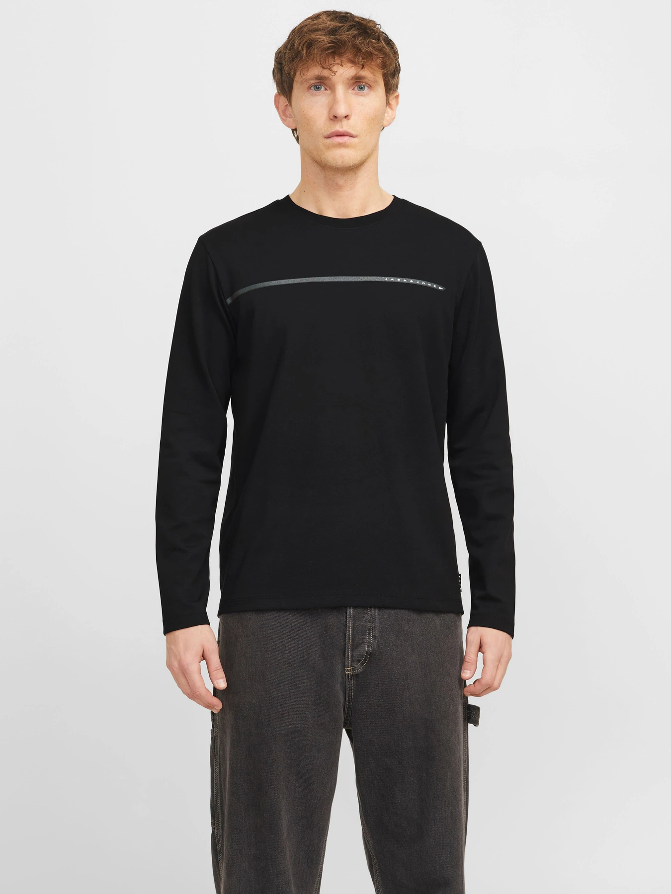 Худи и свитшоты JACK & JONES модель 12273134_Black Худи и свитшоты JACK & JONES модель 12273134_Black Фото