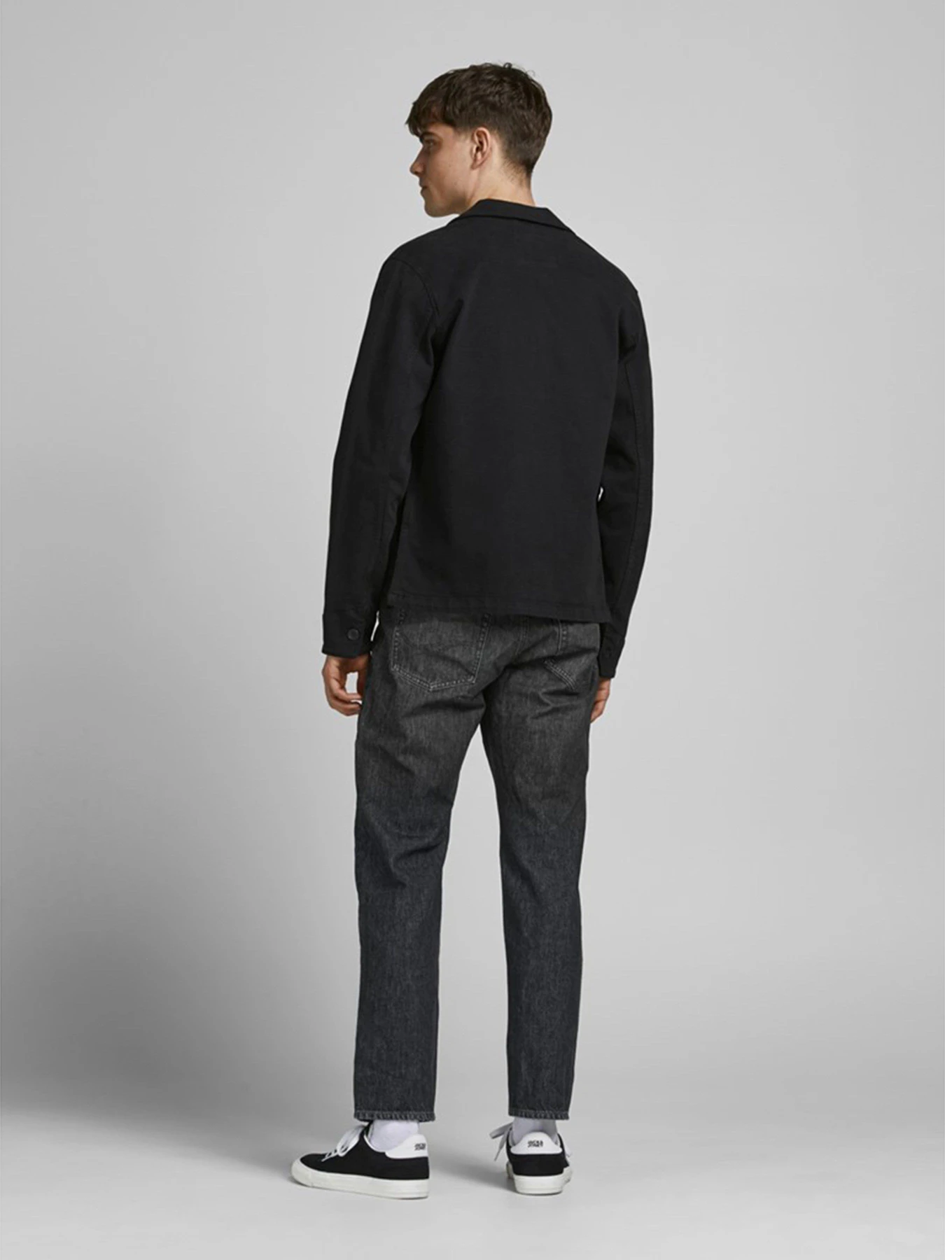Джинсы JACK & JONES модель 12190856_Black Denim Джинсы JACK & JONES модель 12190856_Black Denim Фото