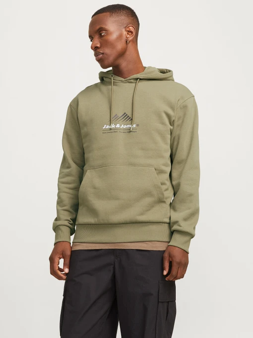Худі та світшоти JACK & JONES модель 12266908_Silver Sage Фото