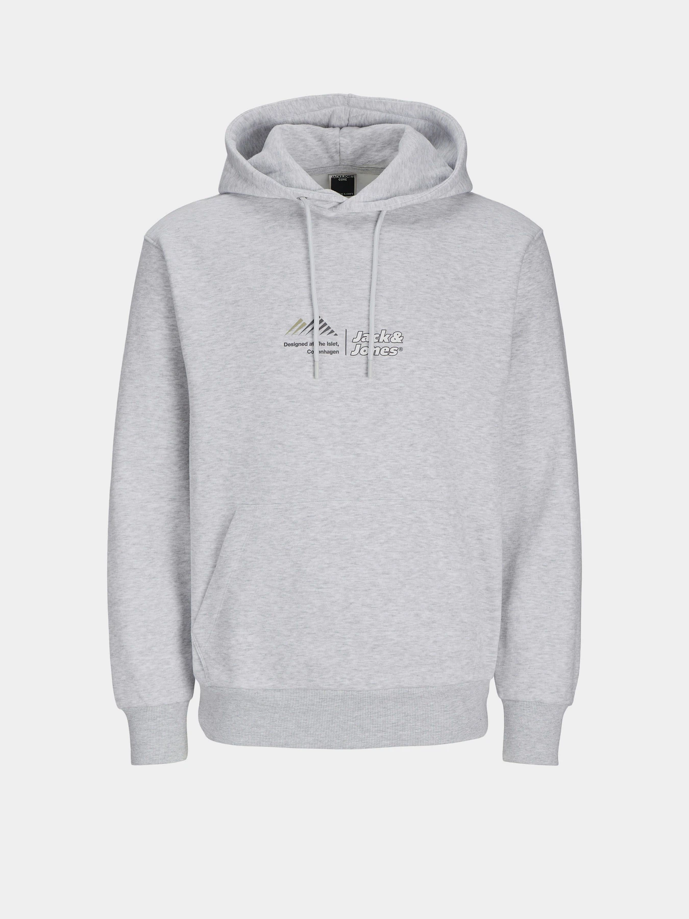 Худі та світшоти JACK & JONES модель 12266908_Light Grey Melange Фото
