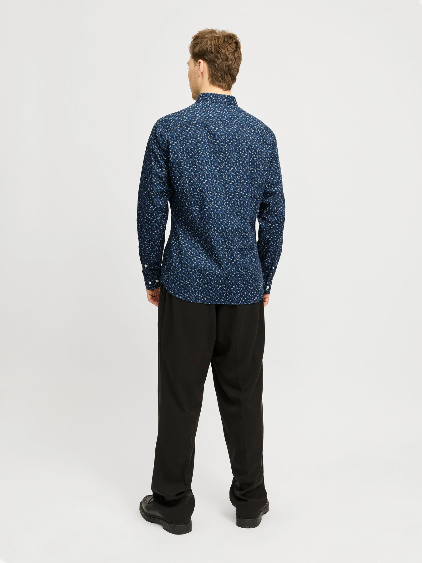 Рубашки JACK & JONES модель 12269157_Sky Captain Рубашки JACK & JONES модель 12269157_Sky Captain Фото