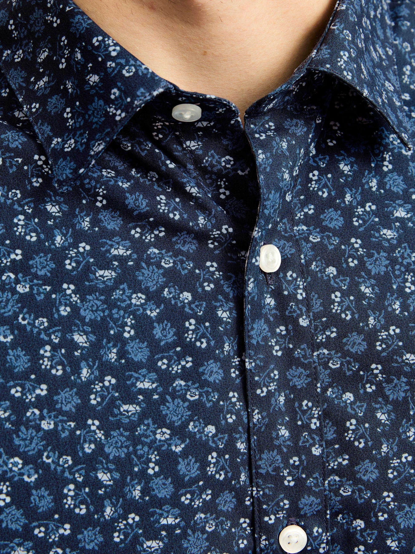 Рубашки JACK & JONES модель 12269157_Sky Captain Рубашки JACK & JONES модель 12269157_Sky Captain Фото