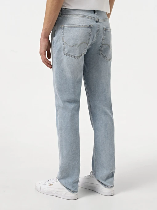Бавовняні Чоловічі Прямі джинси JACK & JONES фото 3