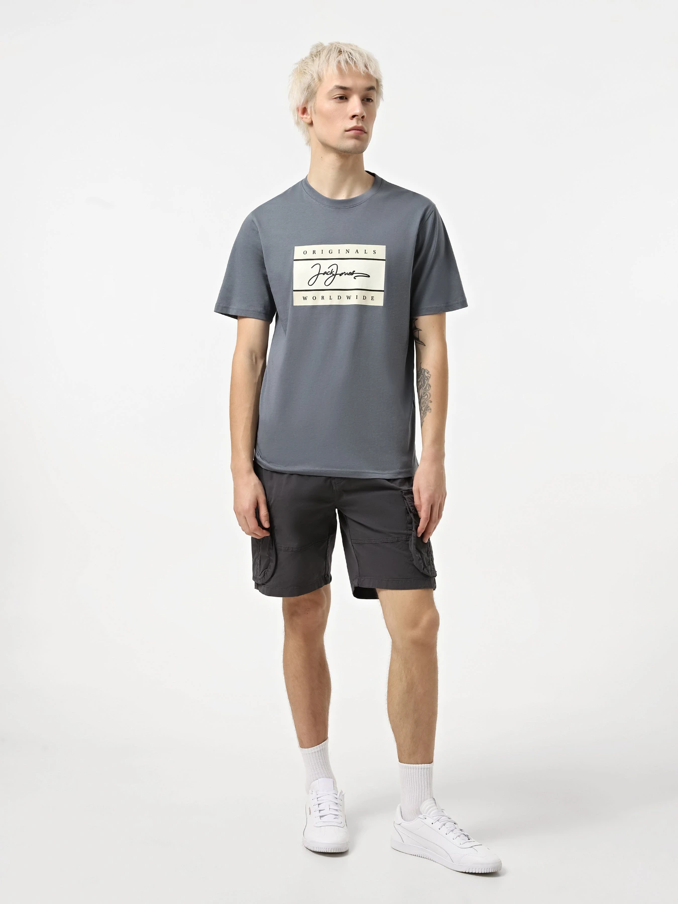Футболки і поло JACK & JONES модель 12278266_Stormy Weather SS25 Футболки і поло JACK & JONES модель 12278266_Stormy Weather SS25 Фото