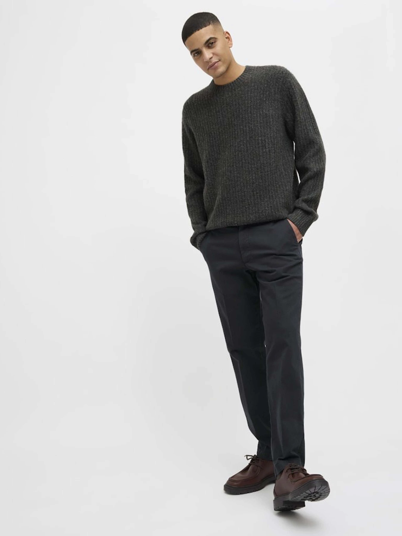 Штани JACK & JONES модель 12269356_Dark Navy Штани JACK & JONES модель 12269356_Dark Navy Фото