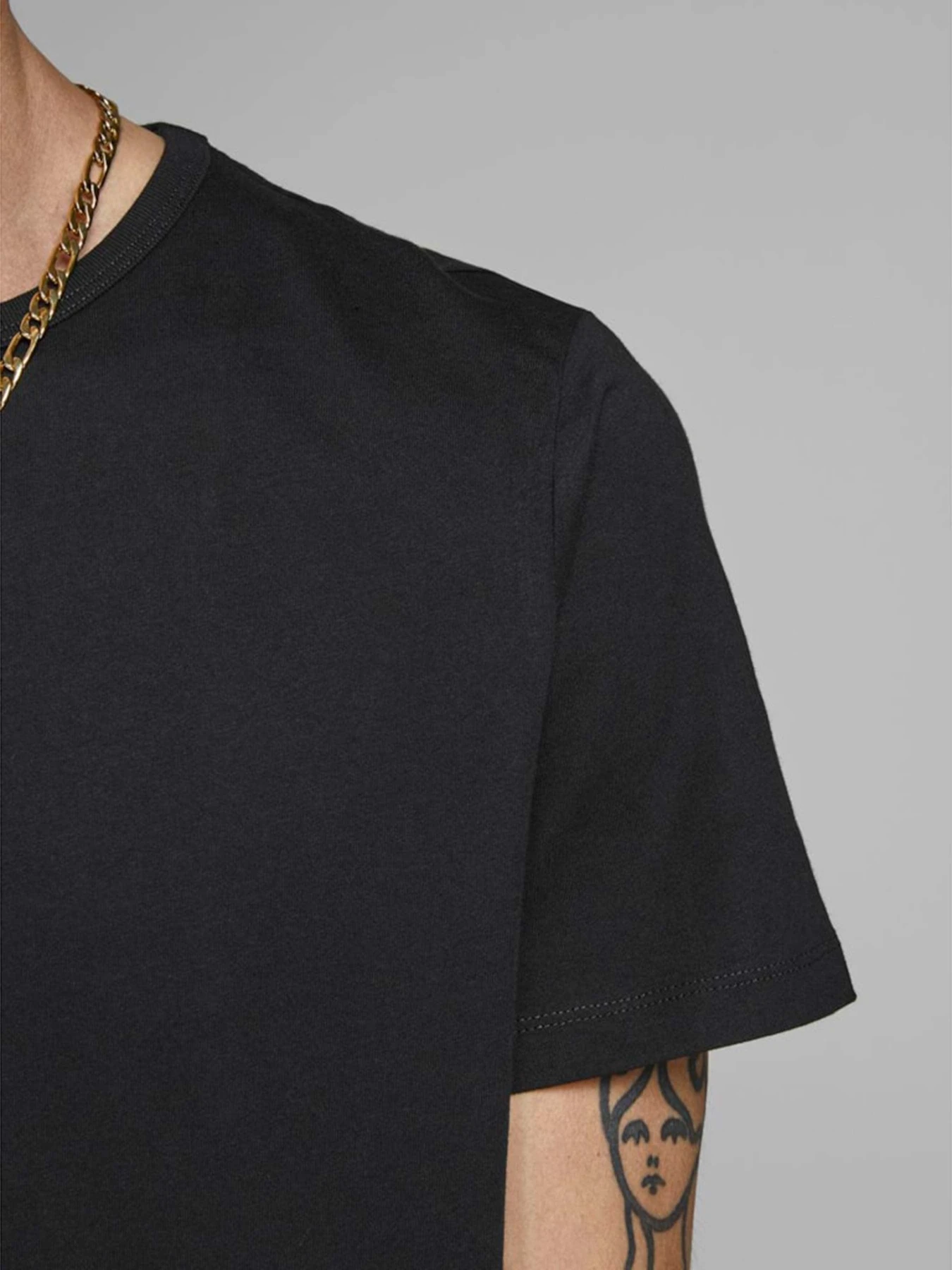 Футболки и поло JACK & JONES модель 12133913_Black Футболки и поло JACK & JONES модель 12133913_Black Фото