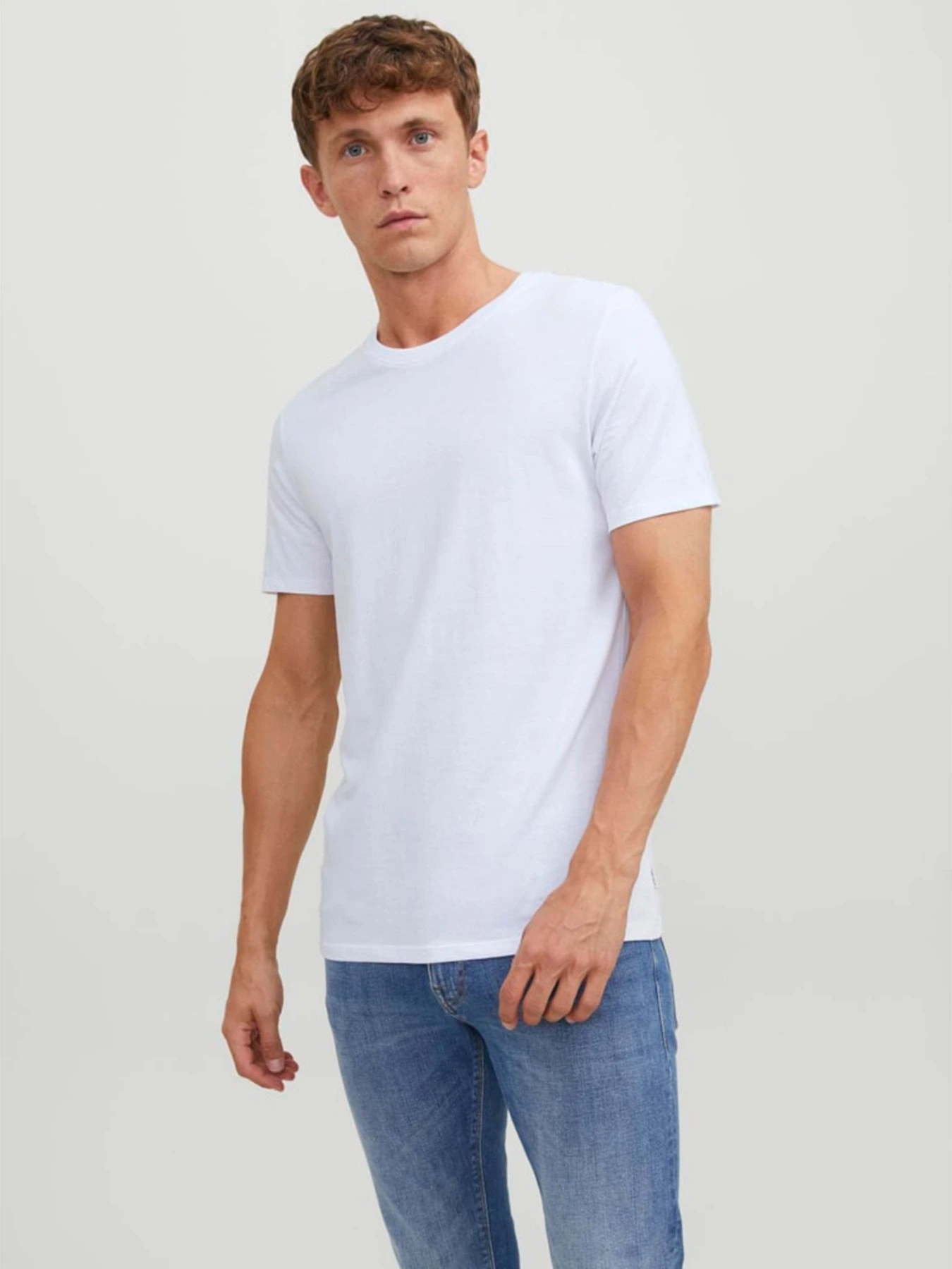 Футболки і поло JACK & JONES модель 12133913_White Фото
