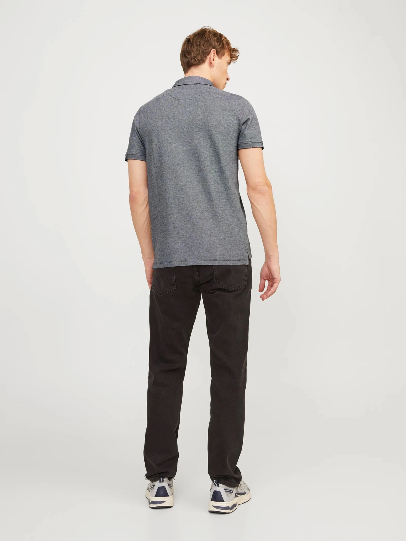 Футболки и поло JACK & JONES модель 12136668_Anthracite Classic Футболки и поло JACK & JONES модель 12136668_Anthracite Classic Фото
