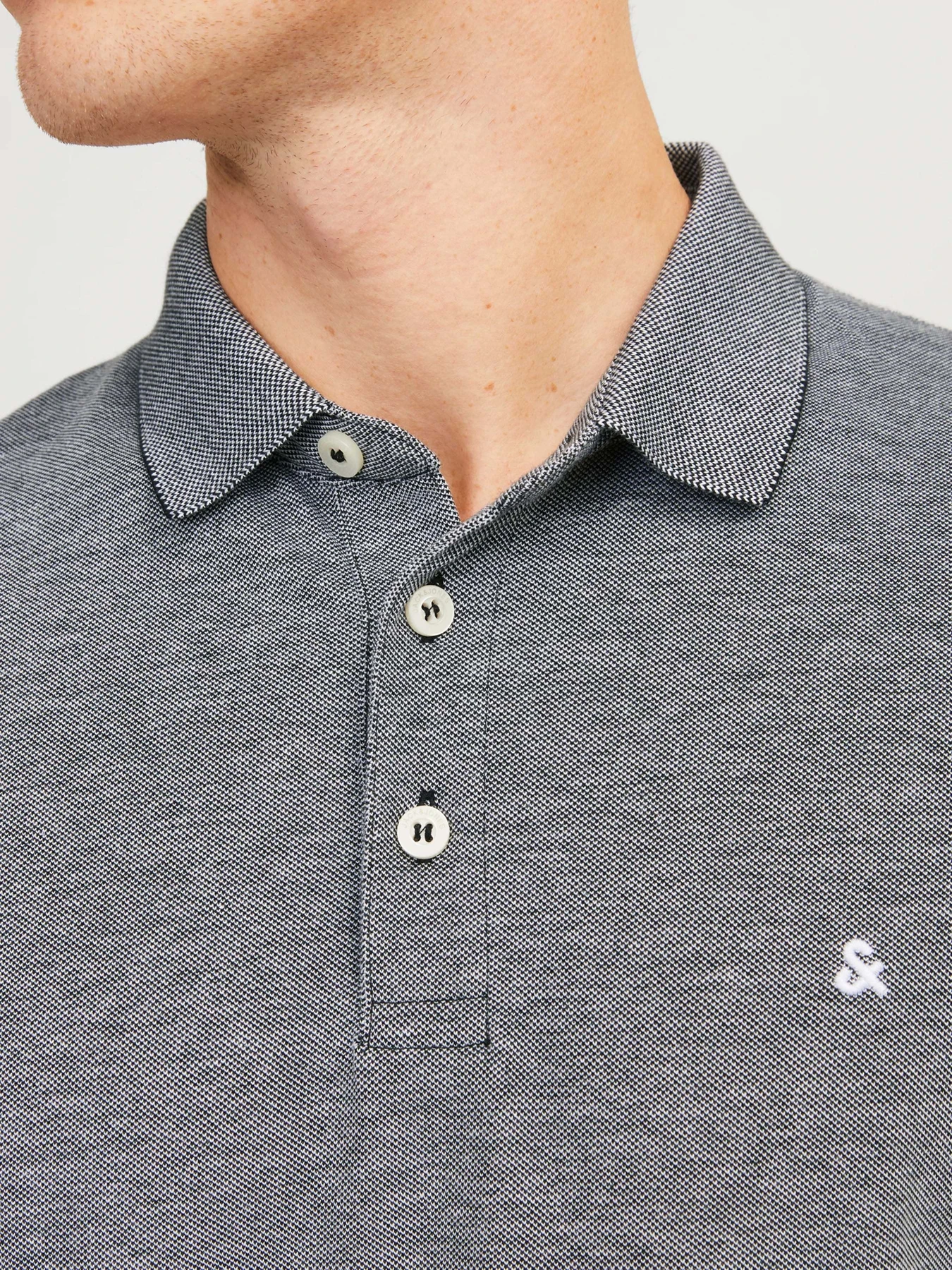 Футболки и поло JACK & JONES модель 12136668_Anthracite Classic Футболки и поло JACK & JONES модель 12136668_Anthracite Classic Фото