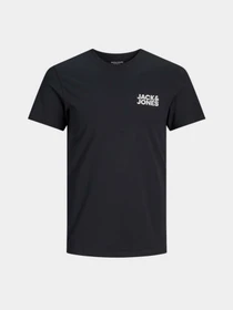 Футболки і поло JACK & JONES модель 12151955_Black Slim/Small Print Фото