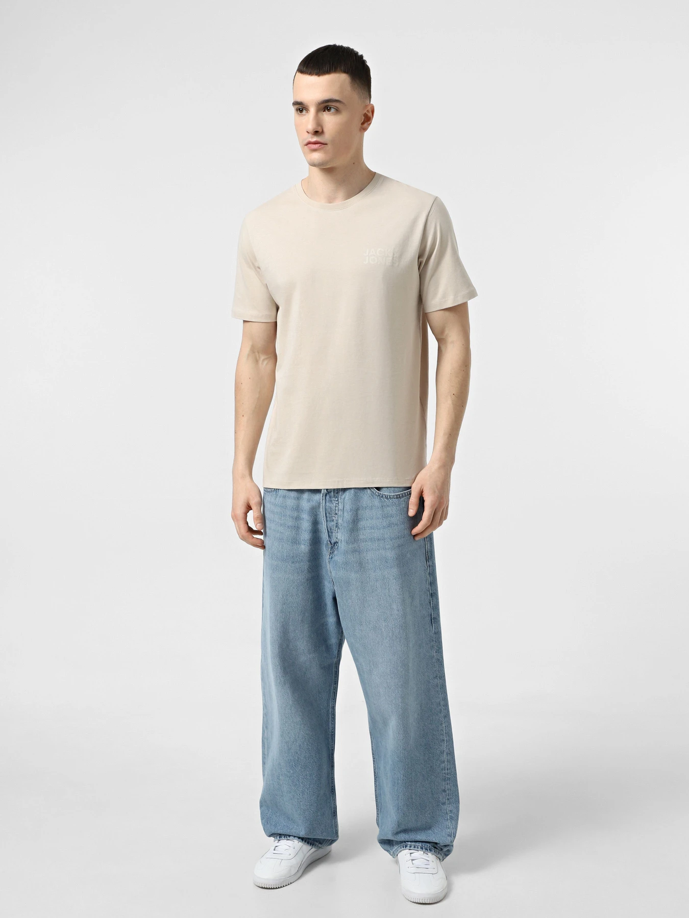 Футболки і поло JACK & JONES модель 12151955_Moonbeam Small Print/Moonb Футболки і поло JACK & JONES модель 12151955_Moonbeam Small Print/Moonb Фото