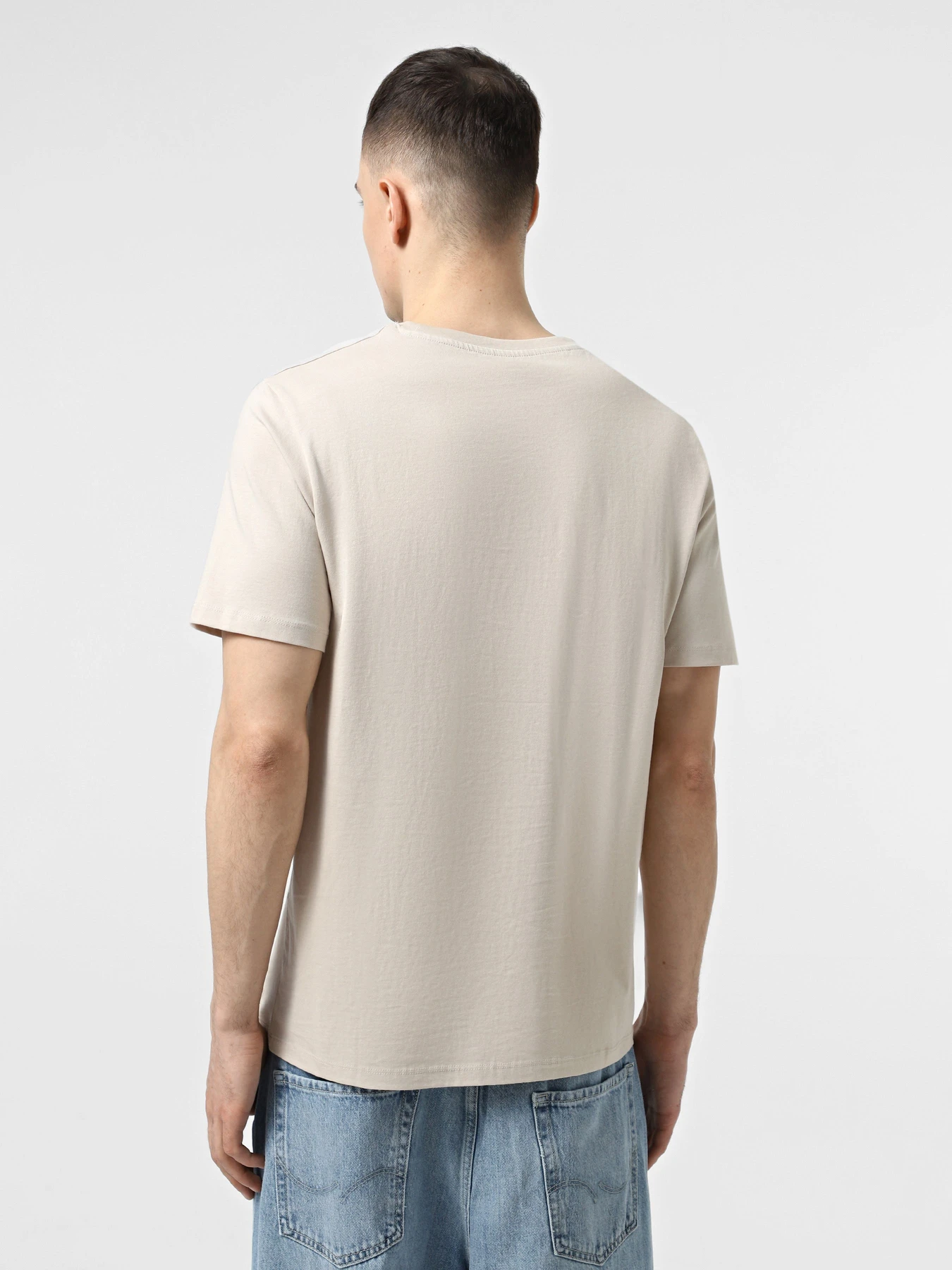 Футболки і поло JACK & JONES модель 12151955_Moonbeam Small Print/Moonb Футболки і поло JACK & JONES модель 12151955_Moonbeam Small Print/Moonb Фото