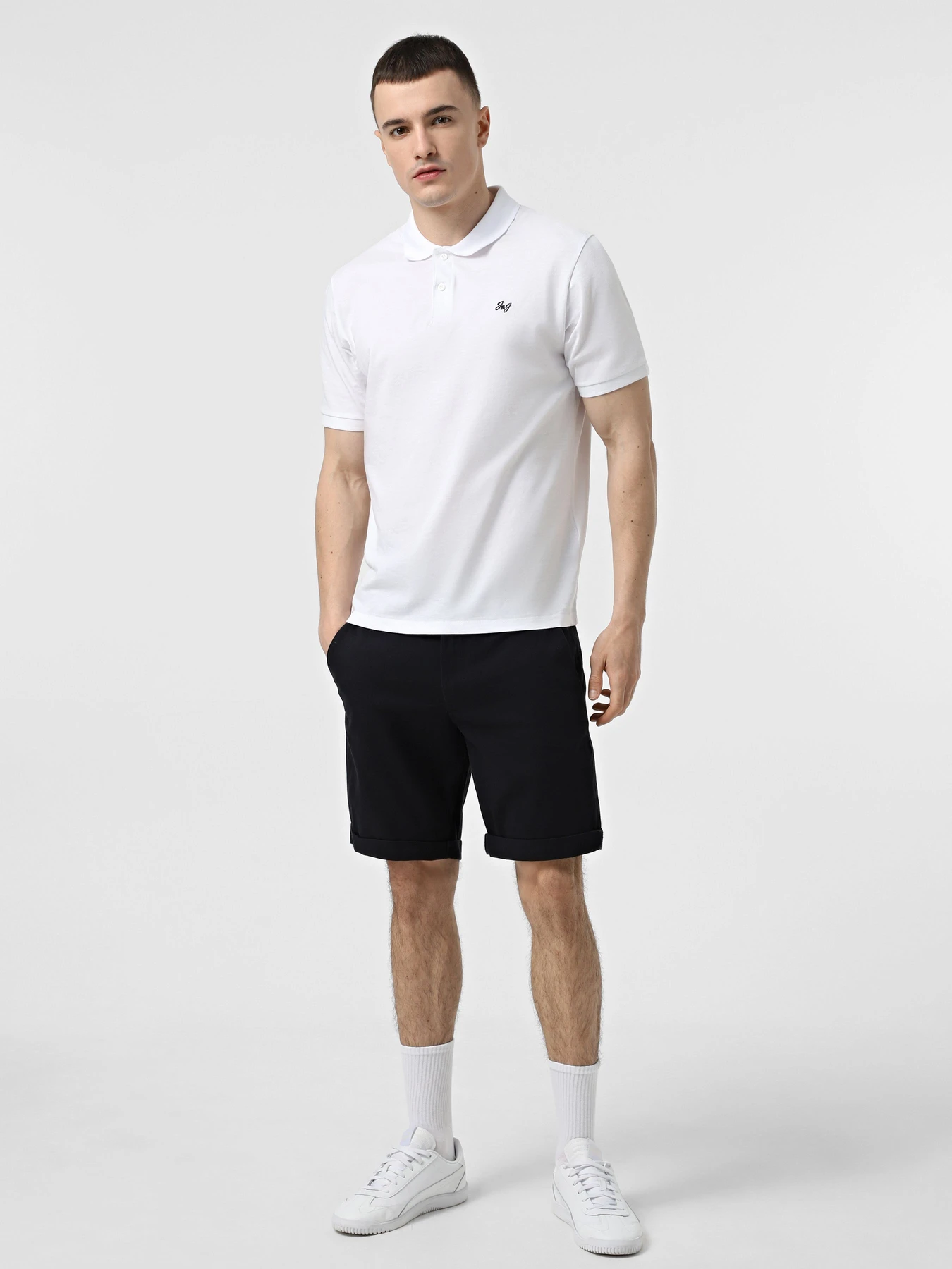 Шорты JACK & JONES модель 12182549_Dark Navy Фото