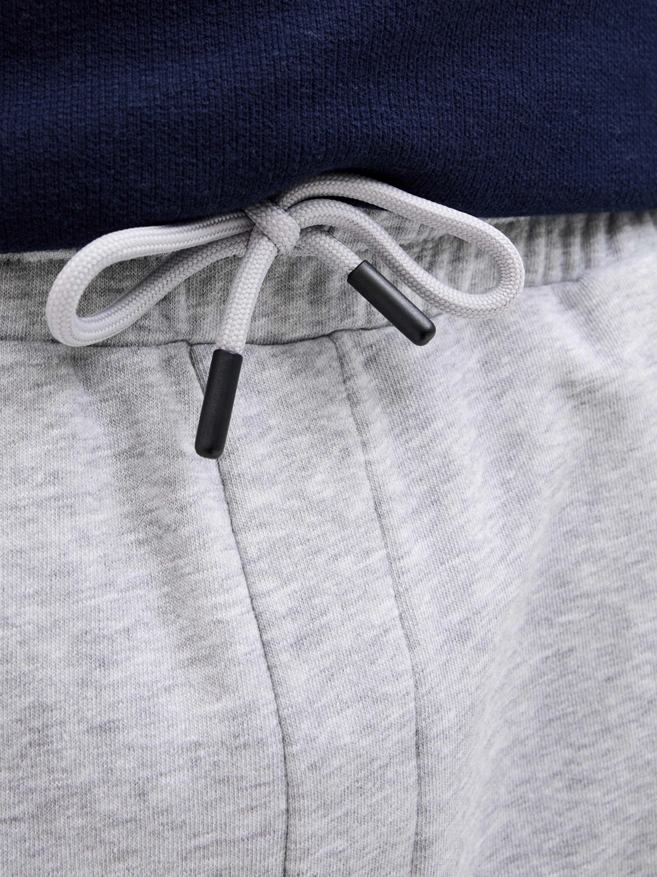 Шорты JACK & JONES GORDON BRADLEY SWEAT SHORTS модель 12249285_Light Grey Melange Фото