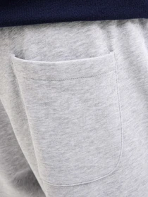Шорты JACK & JONES GORDON BRADLEY SWEAT SHORTS модель 12249285_Light Grey Melange Фото