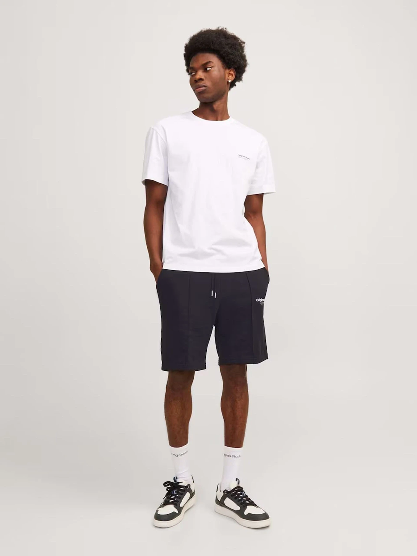 Шорты JACK & JONES модель 12252251_Black Фото