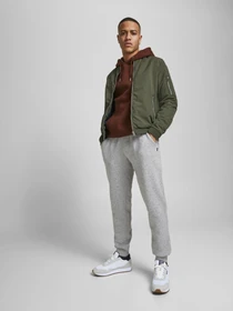 Брюки JACK & JONES модель 12195726_Light Grey Melange Фото