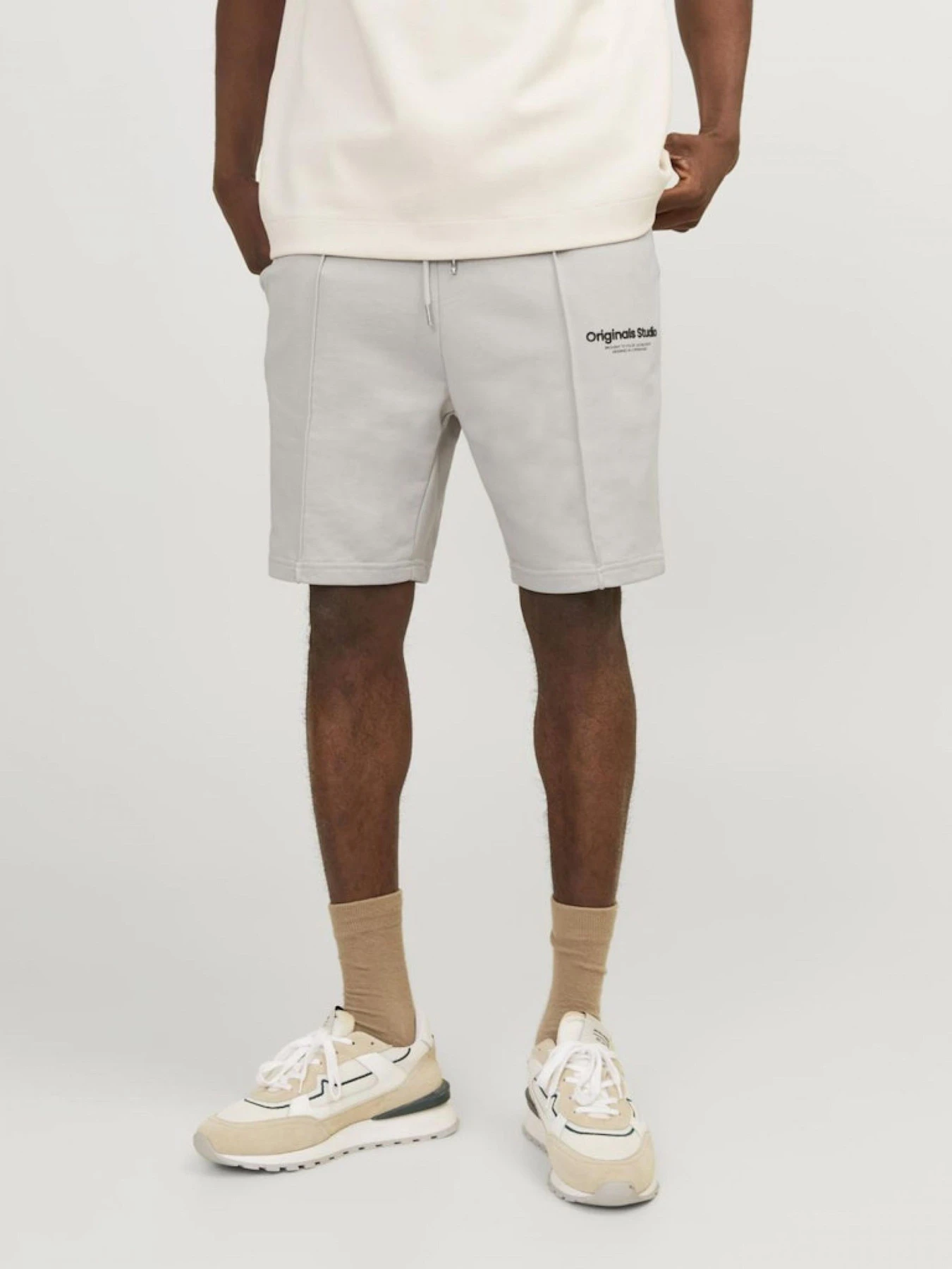 Шорти JACK & JONES модель 12252251_Moonbeam Шорти JACK & JONES модель 12252251_Moonbeam Фото