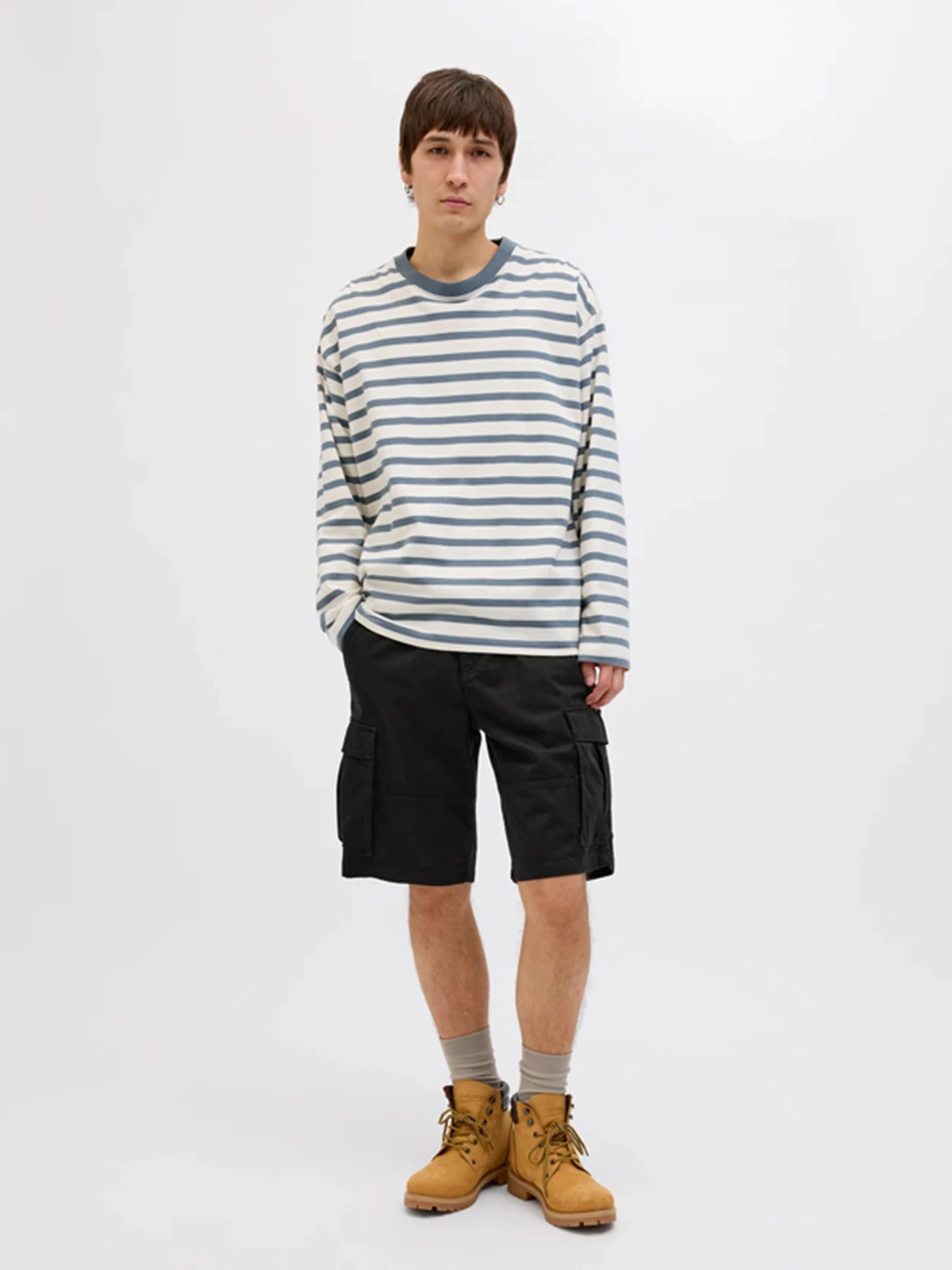 Шорты JACK & JONES модель 12268266_Black Фото