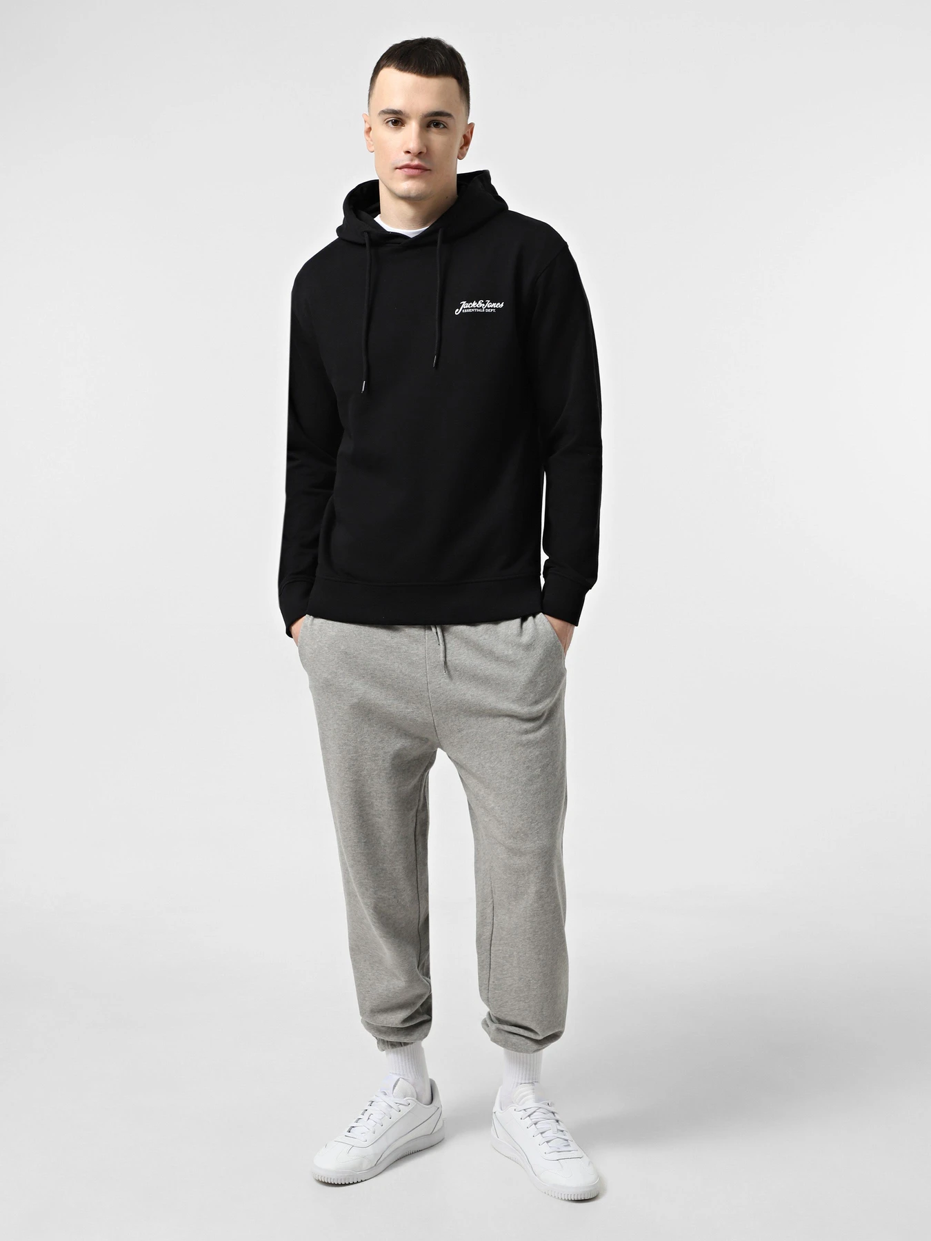 Худи и свитшоты JACK & JONES модель 12268436_Black Худи и свитшоты JACK & JONES модель 12268436_Black Фото