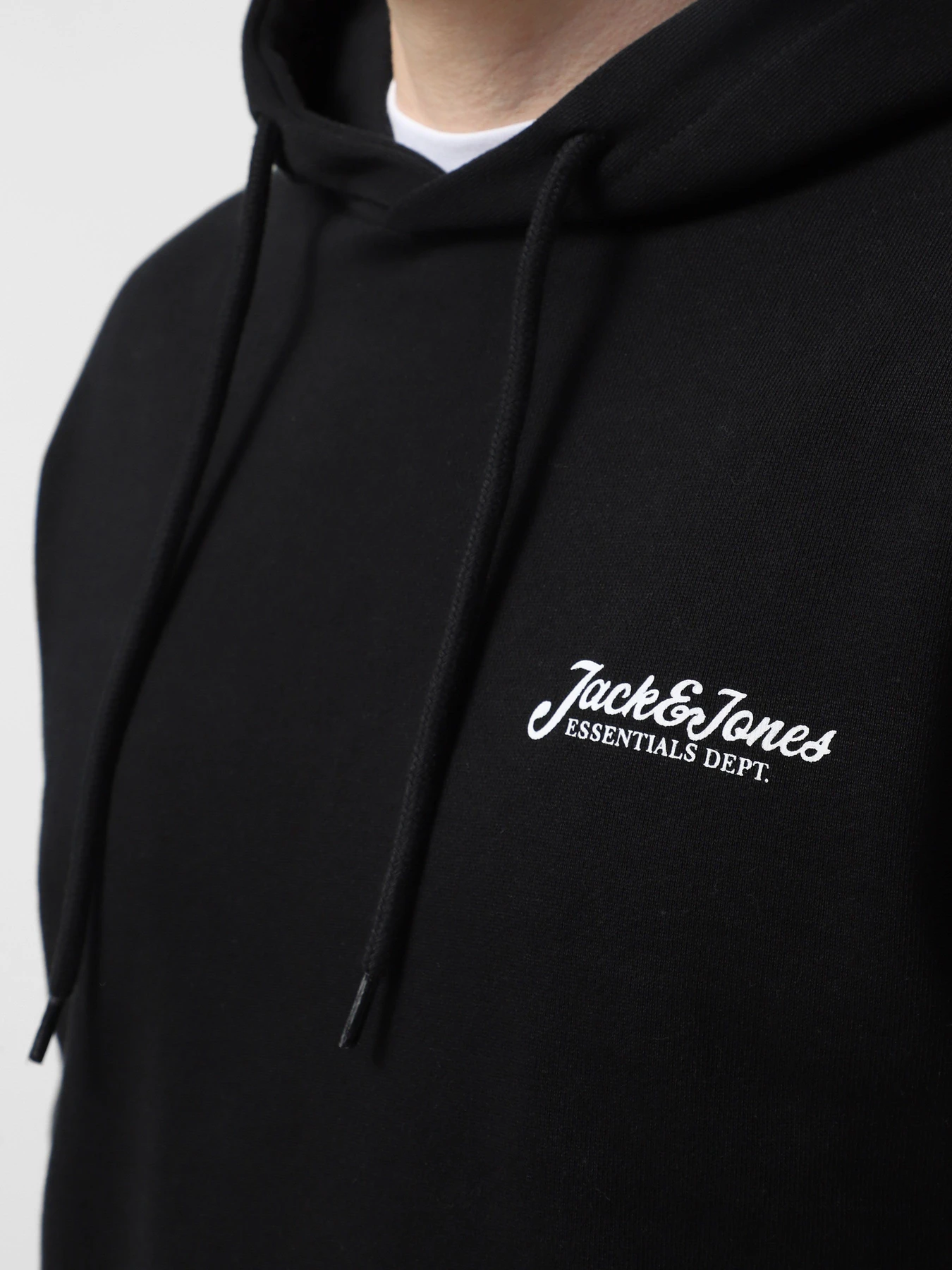 Худи и свитшоты JACK & JONES модель 12268436_Black Худи и свитшоты JACK & JONES модель 12268436_Black Фото