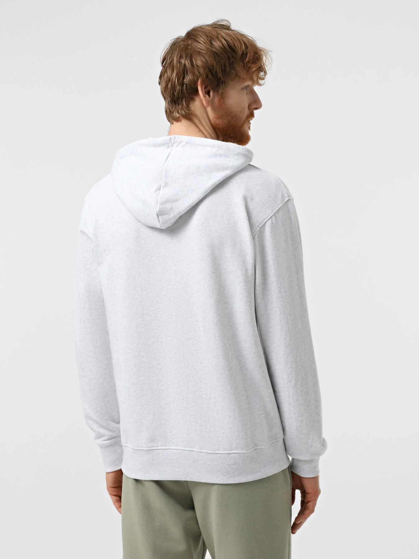 Худи и свитшоты JACK & JONES модель 12268436_White Melange Худи и свитшоты JACK & JONES модель 12268436_White Melange Фото