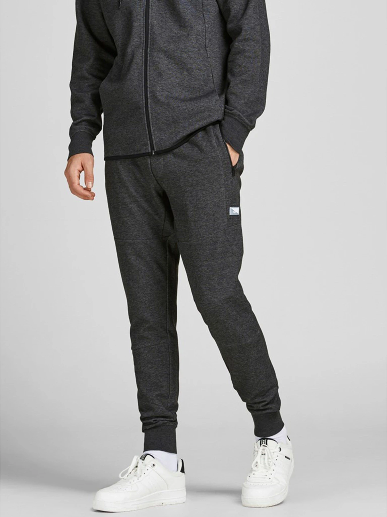 Брюки JACK & JONES модель 12184970_Dark Grey Melange Брюки JACK & JONES модель 12184970_Dark Grey Melange Фото
