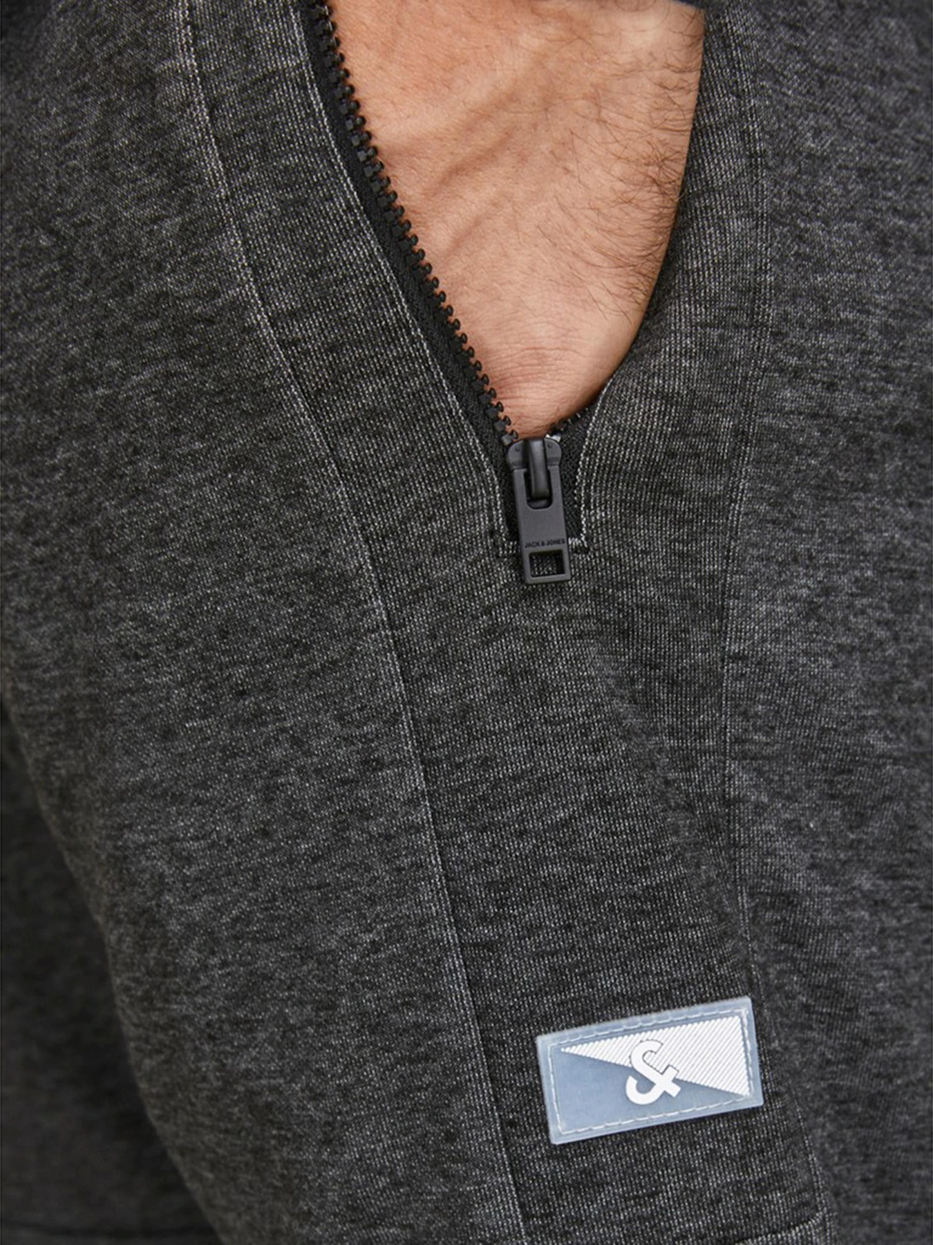 Брюки JACK & JONES модель 12184970_Dark Grey Melange Брюки JACK & JONES модель 12184970_Dark Grey Melange Фото