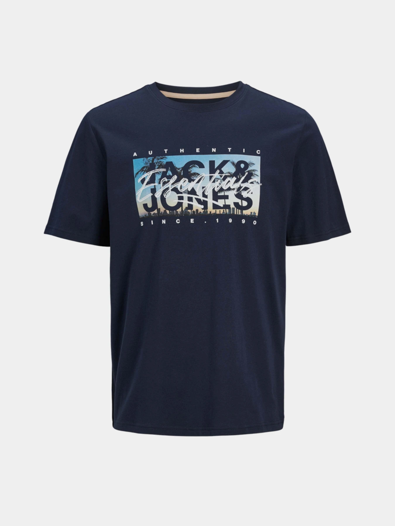 Футболки і поло JACK & JONES модель 12268438_Sky Captain Футболки і поло JACK & JONES модель 12268438_Sky Captain Фото